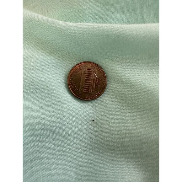 Vintage 60s Baby Blue Embroidered Floral Sleep Dress Night Gown size XL - Picture 5 of 11